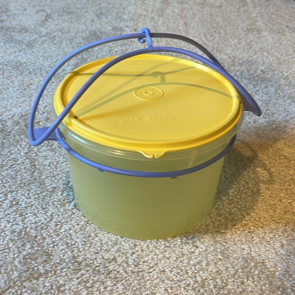 Tupperware Easter basket